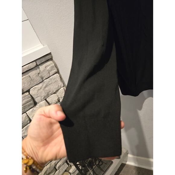 BOSS Bohdan Black Men's Long Sleeve Wool Blend Shirt 2XL - Picture 2 of 7